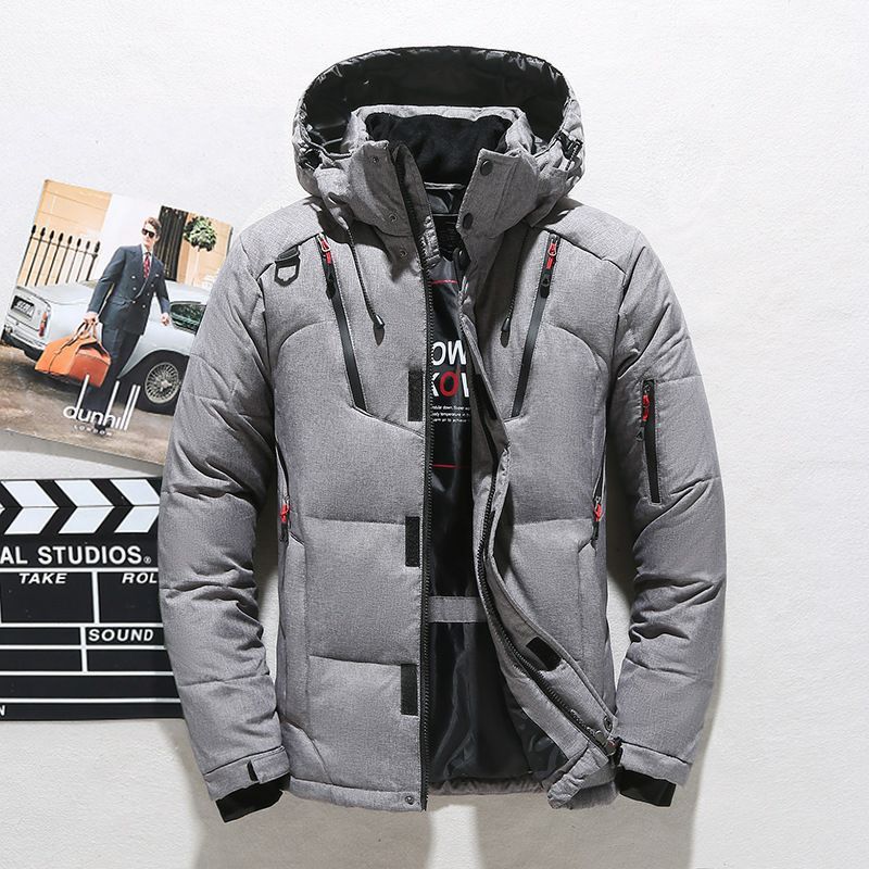 Men's Warm Outdoor Windproof Hooded Jacket