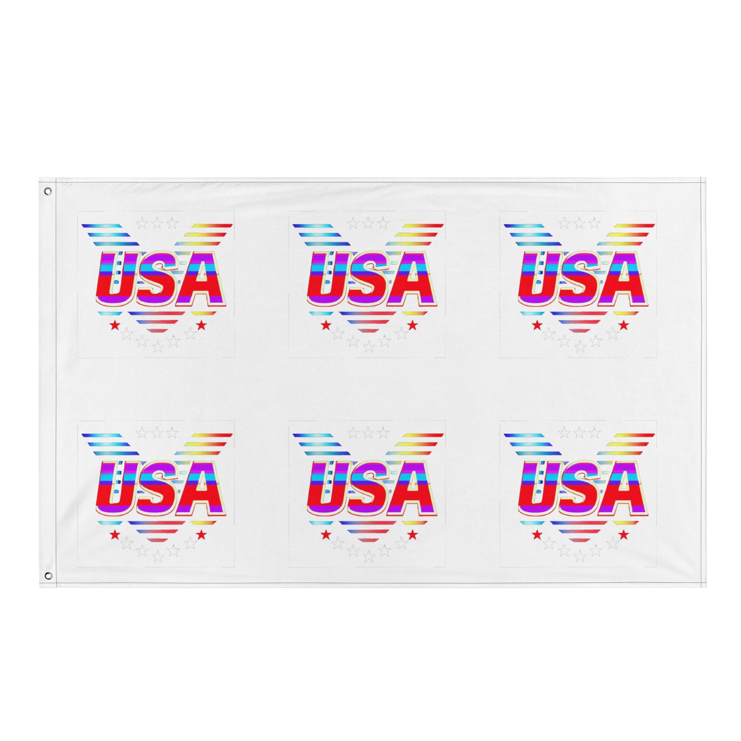 Retro USA Veteran Stars - Flag