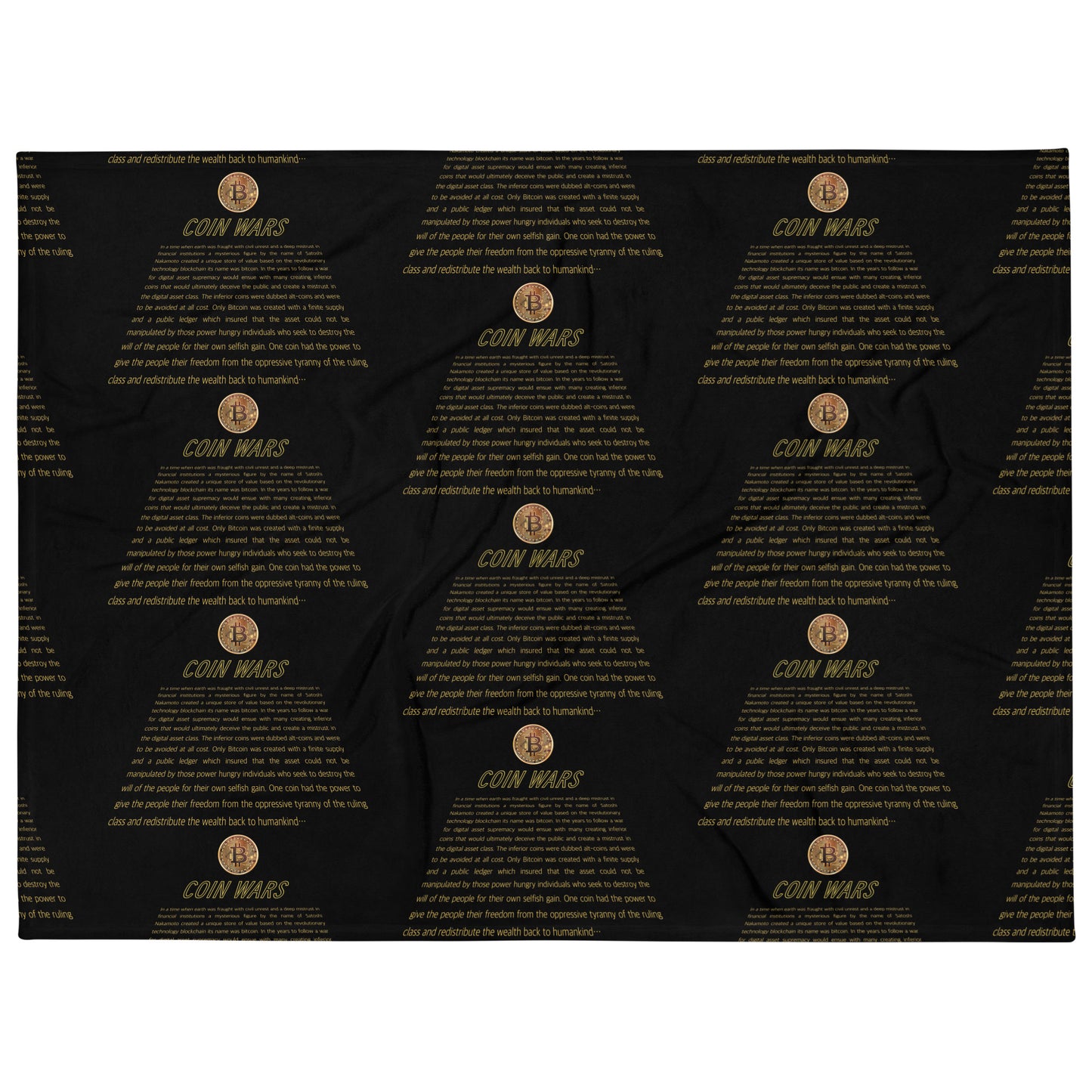 Coin Wars - Throw Blanket