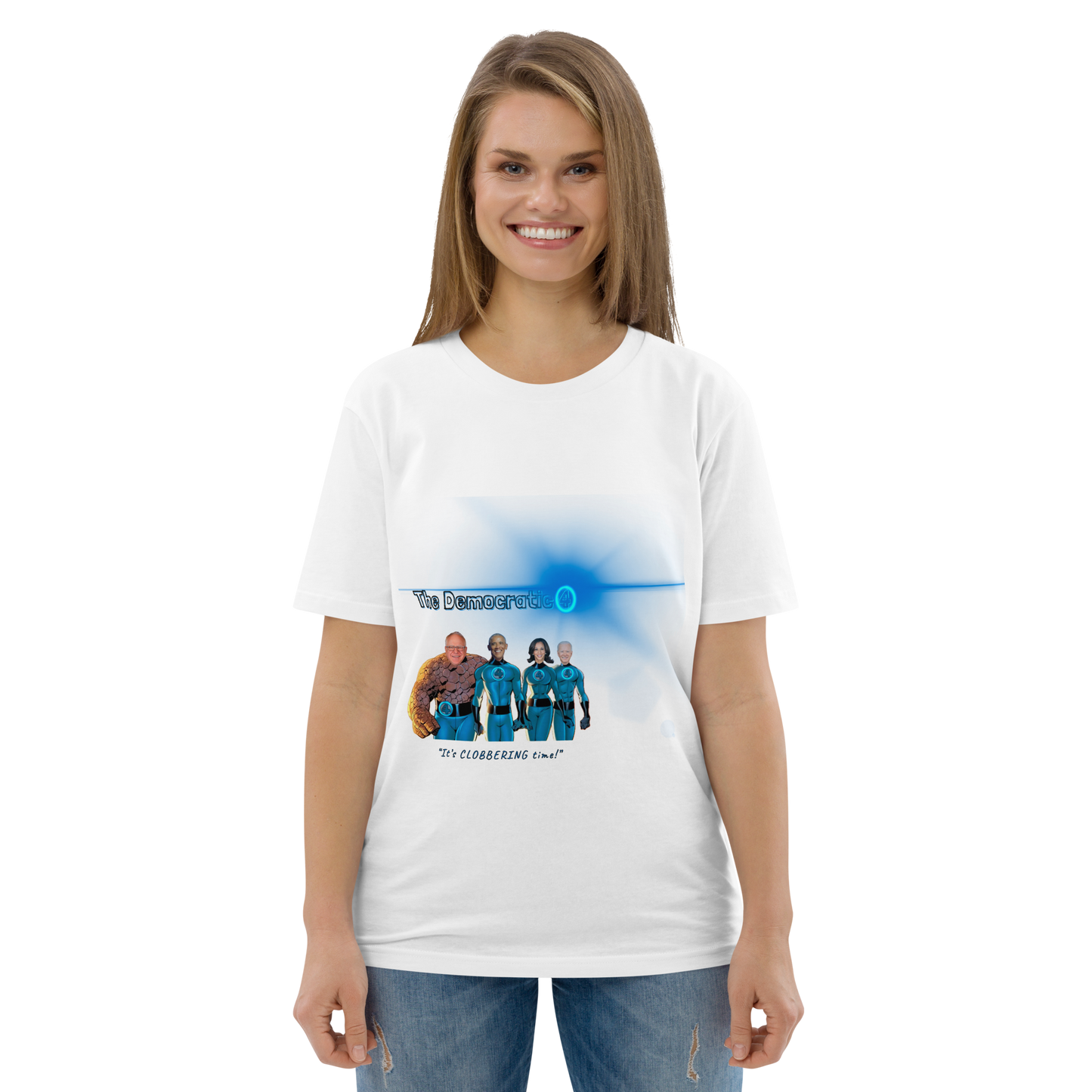 The Democratic 4 - Unisex organic cotton t-shirt