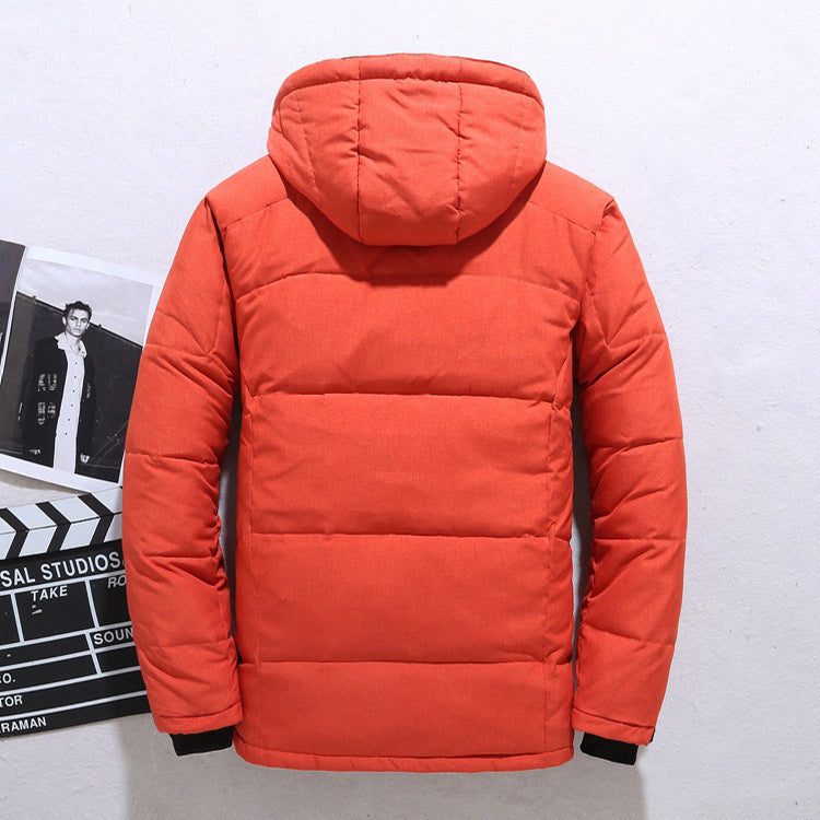 Men's Warm Outdoor Windproof Hooded Jacket