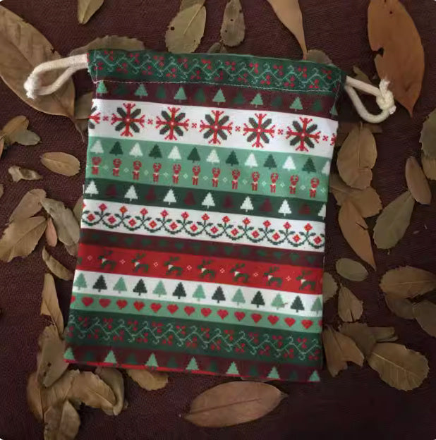 Christmas cinch Bag