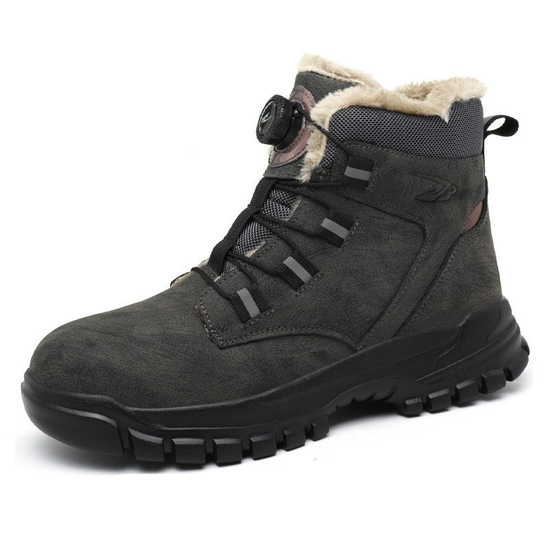 Men's Anti Piercing Velvet Work boots