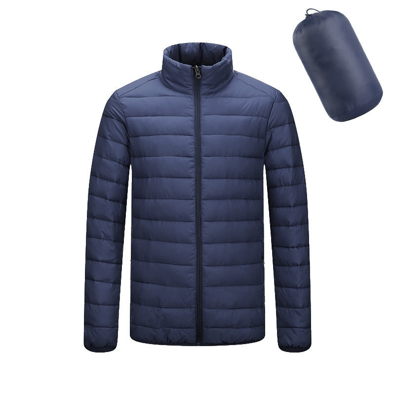 Men's Lightweight Hooded Warm Jacket
