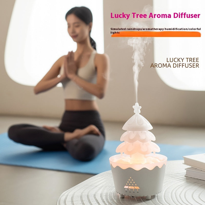 Christmas Tree Essential Oil Aroma Diffuser