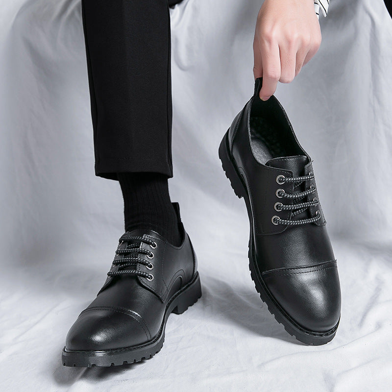 Men's Three-joint Leather Shoes