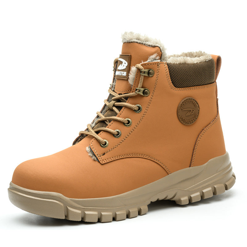 Men's Anti Piercing Velvet Work boots