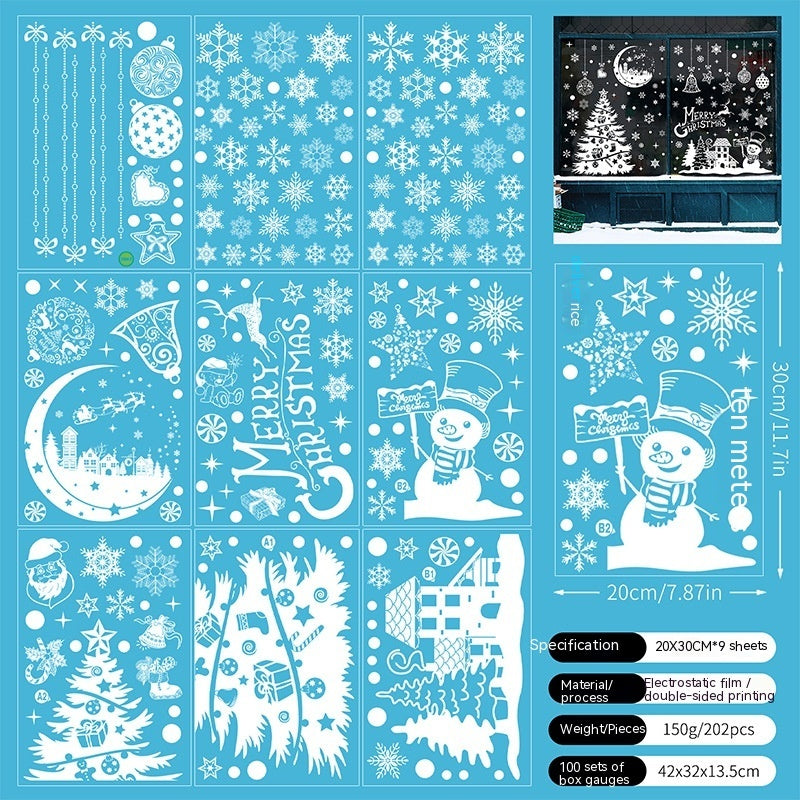 Christmas Static Window Stickers