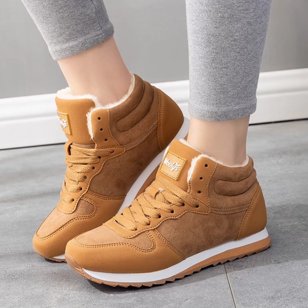 Suede fur lined Non-slip Shoes