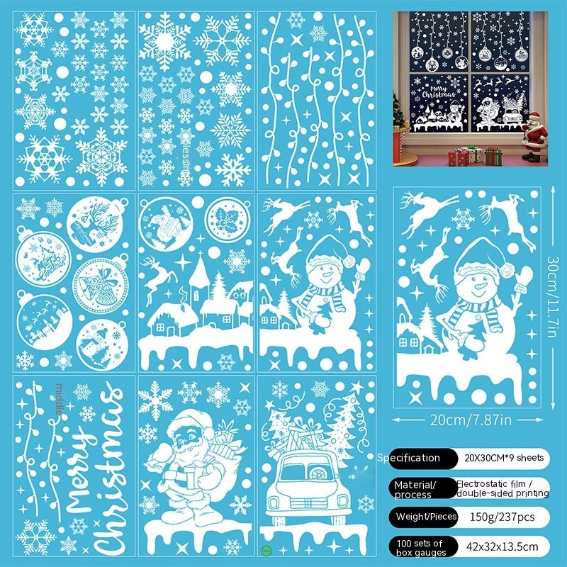 Christmas Static Window Stickers
