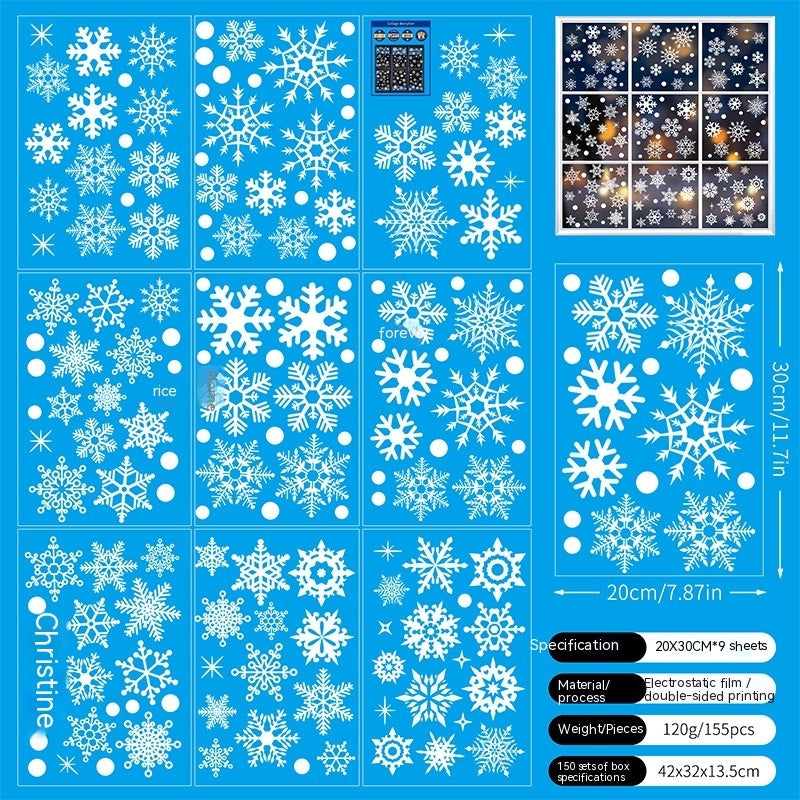 Christmas Static Window Stickers