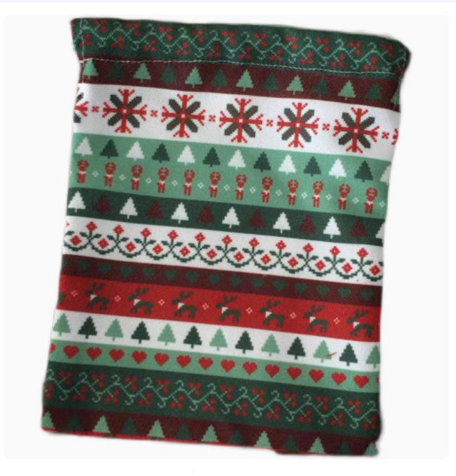 Christmas cinch Bag