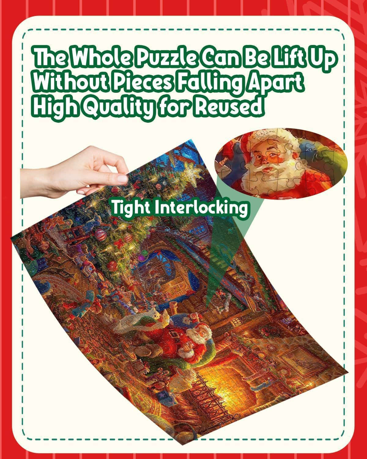 Christmas day Countdown Scene Puzzle