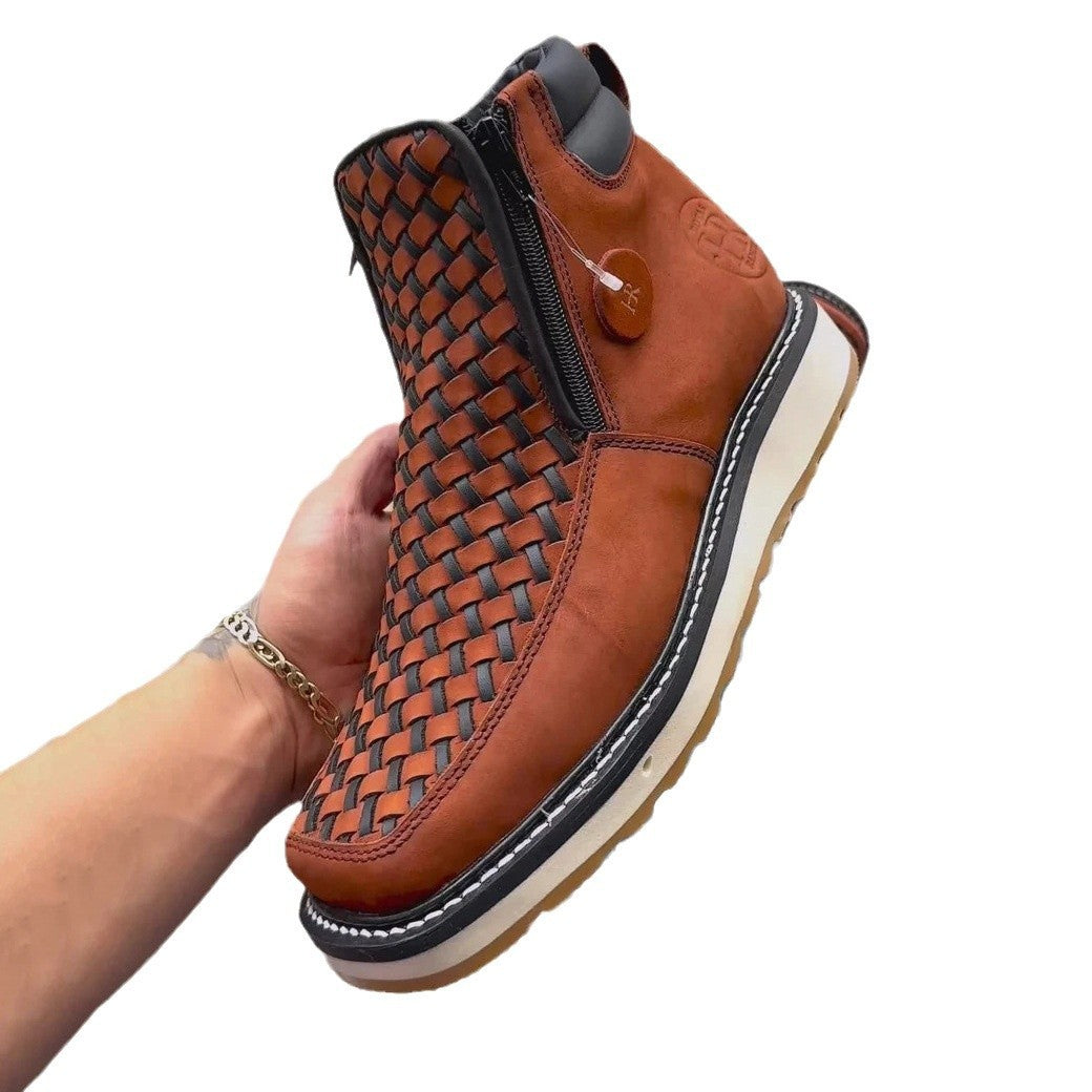 Side Zipper European  Boot