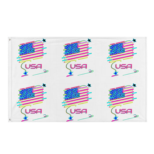Retro USA Flag - Flag