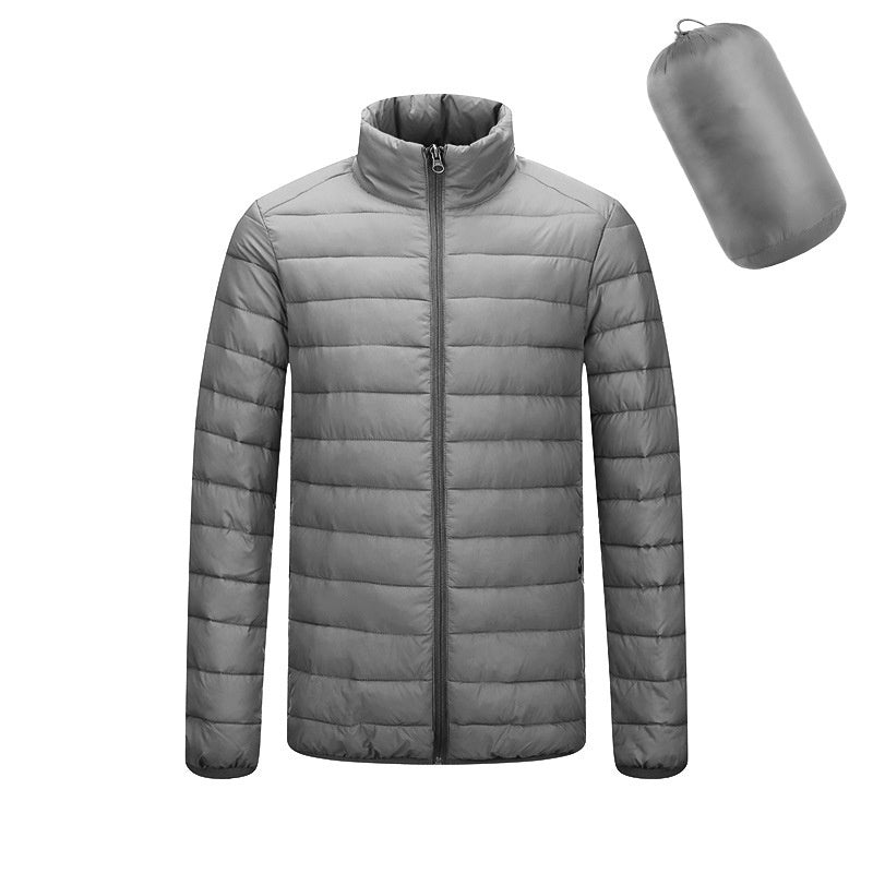 Men's Lightweight Hooded Warm Jacket