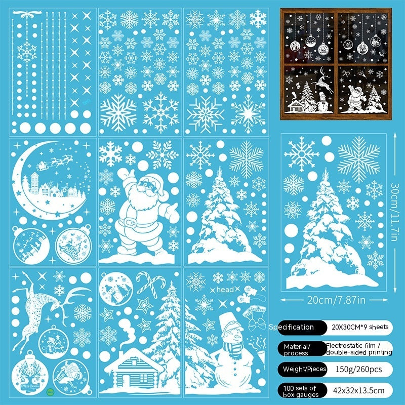 Christmas Static Window Stickers