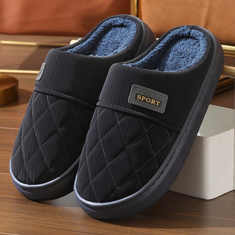 Men's Warm Plush Slippers