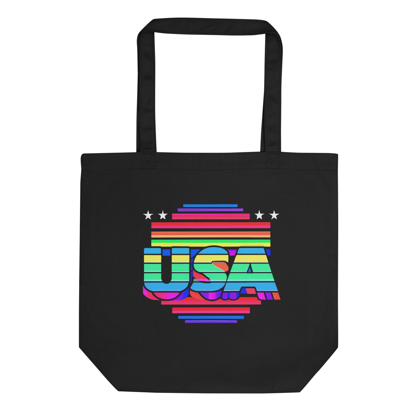 Retro Arcade Style USA - Eco Tote Bag