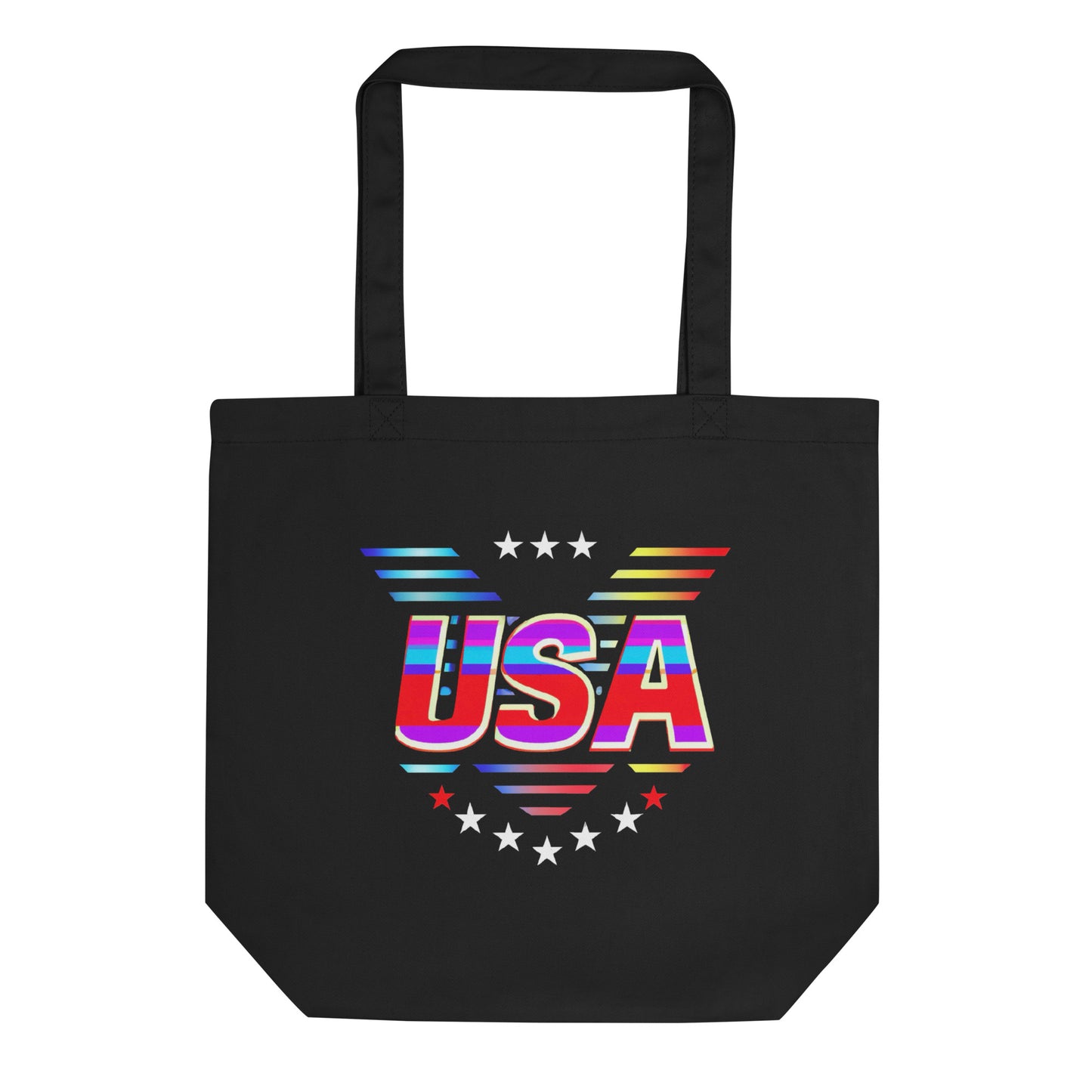 Retro USA Veteran Stars - Eco Tote Bag
