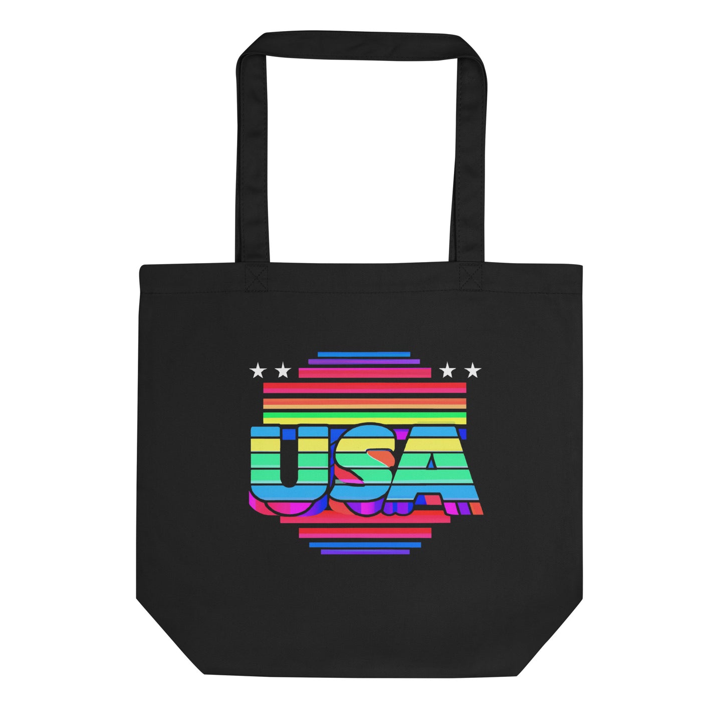 Retro Arcade Style USA - Eco Tote Bag