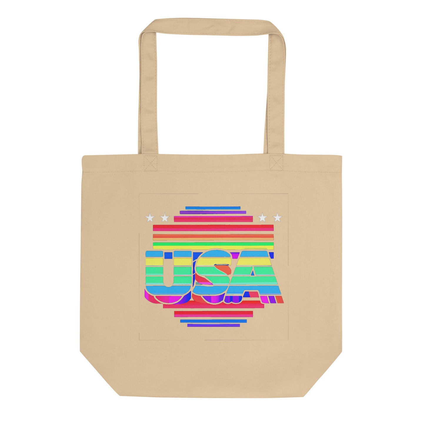 Retro Arcade Style USA - Eco Tote Bag