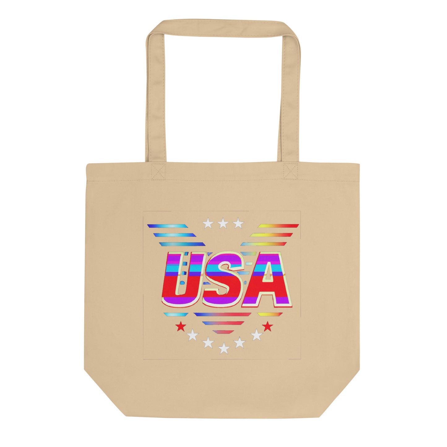 Retro USA Veteran Stars - Eco Tote Bag