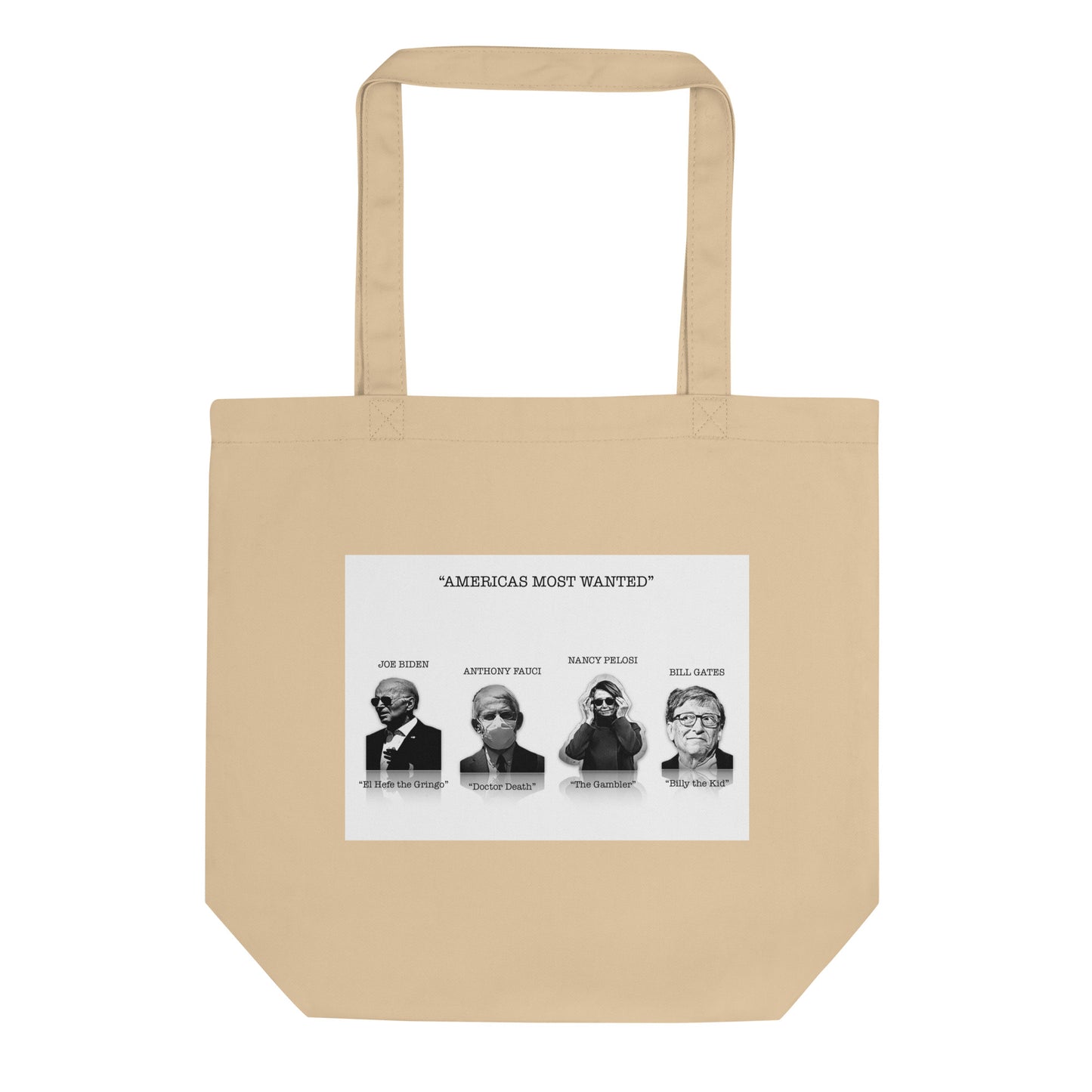 Americas most wanted - Eco Tote Bag
