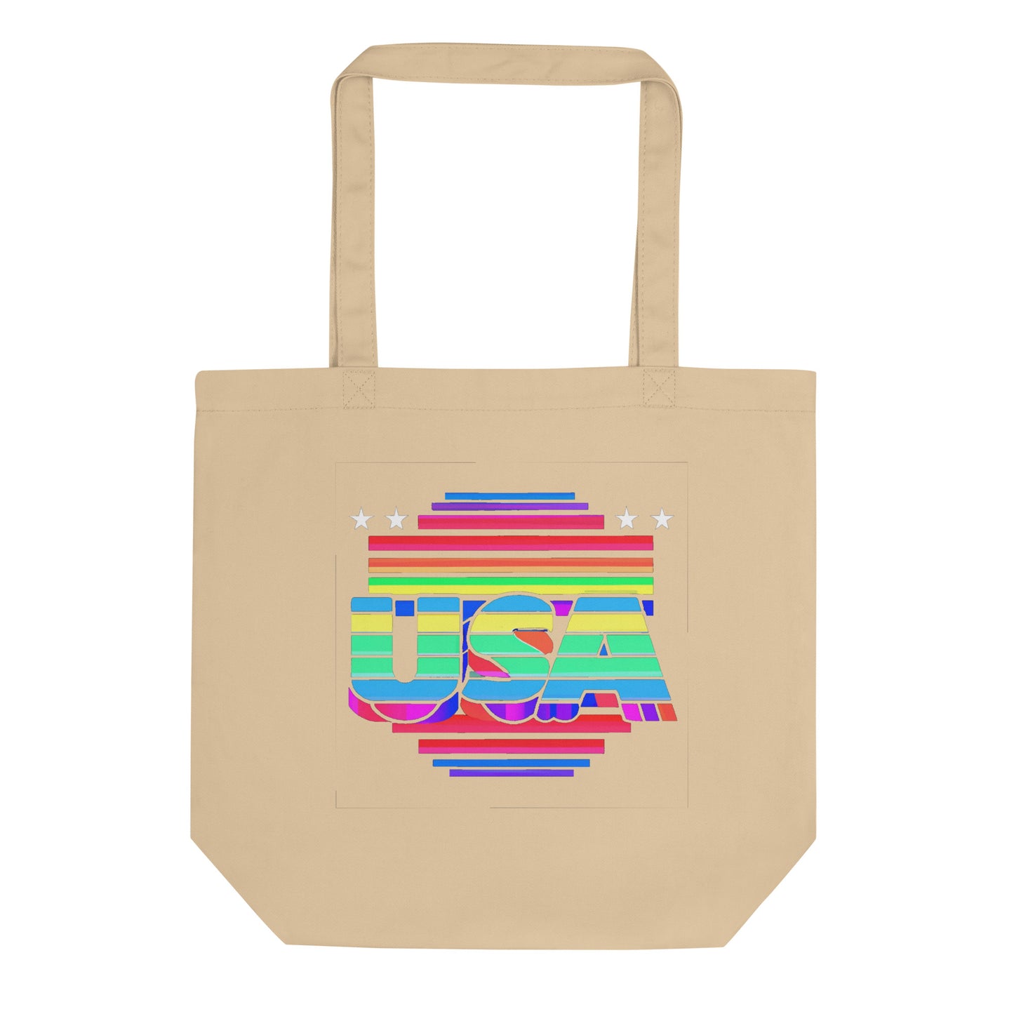 Retro Arcade Style USA - Eco Tote Bag