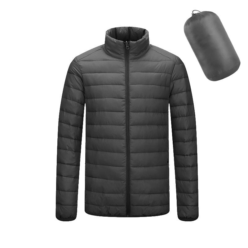 Men's Lightweight Hooded Warm Jacket
