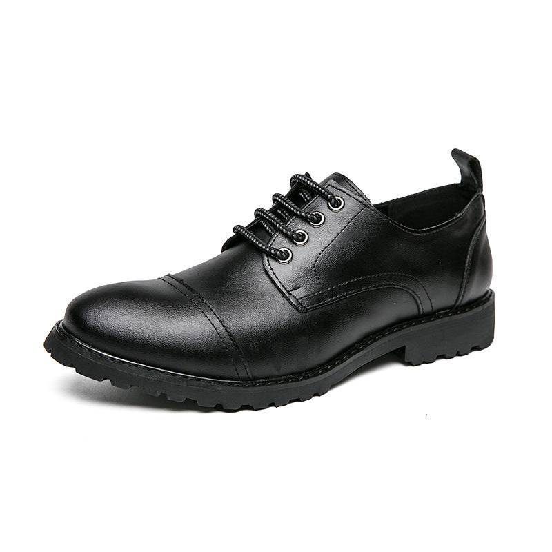 Men's Three-joint Leather Shoes