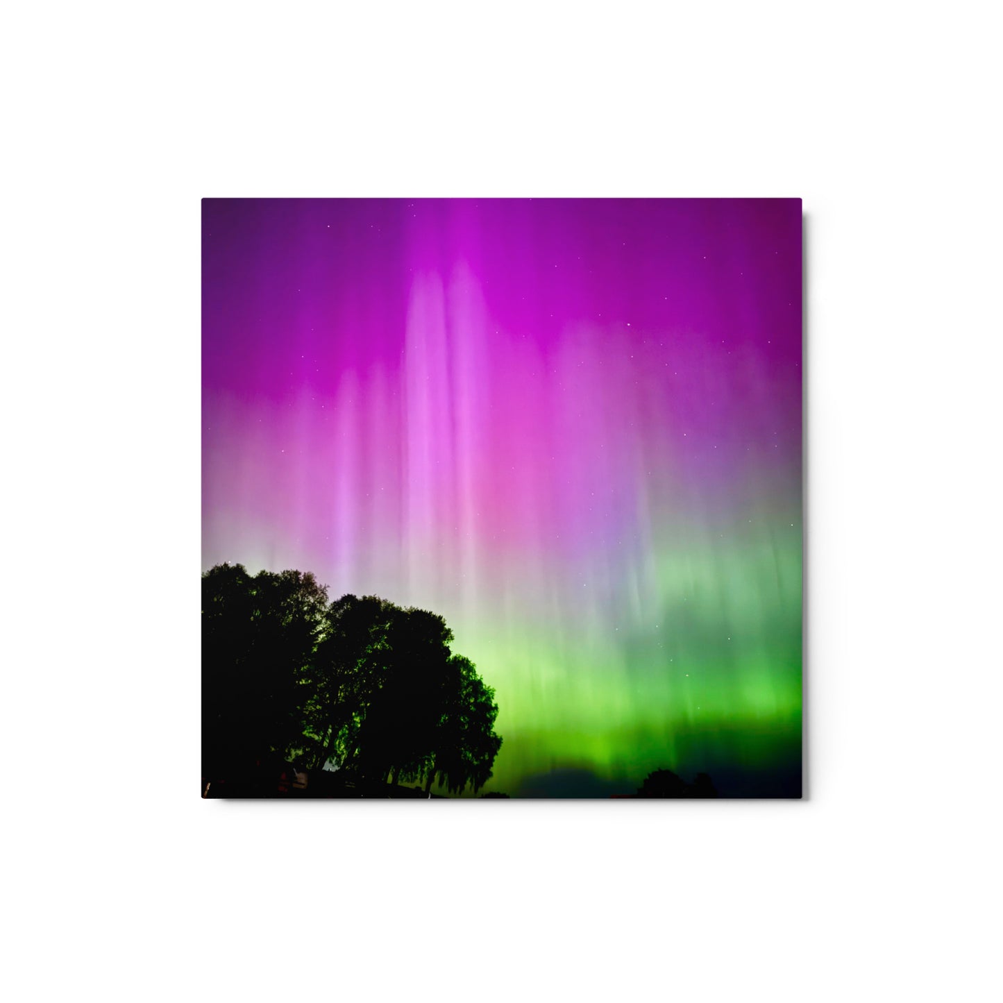 North West Aurora - Metal prints