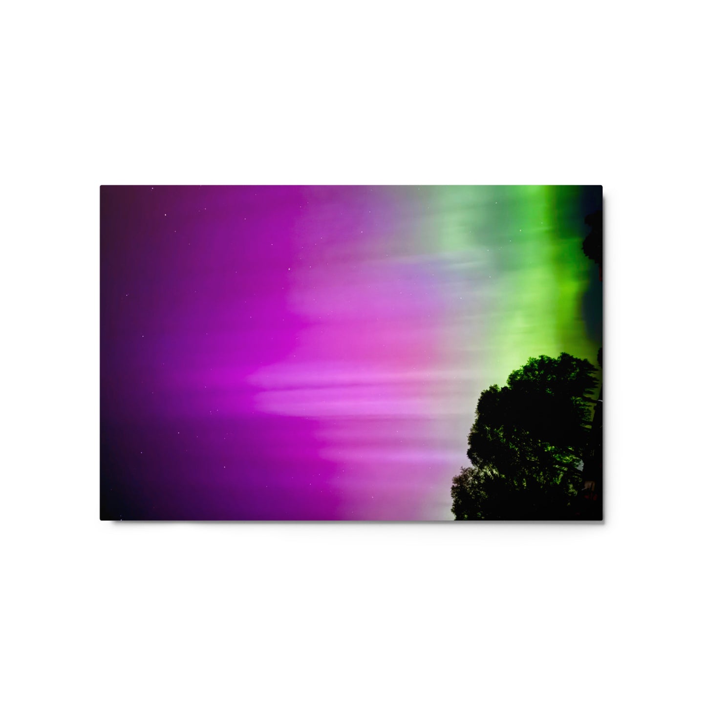 North West Aurora - Metal prints