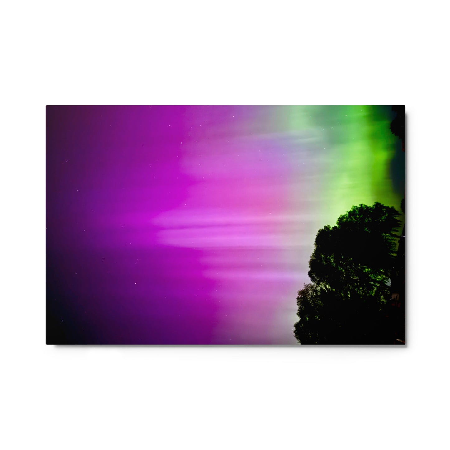 North West Aurora - Metal prints