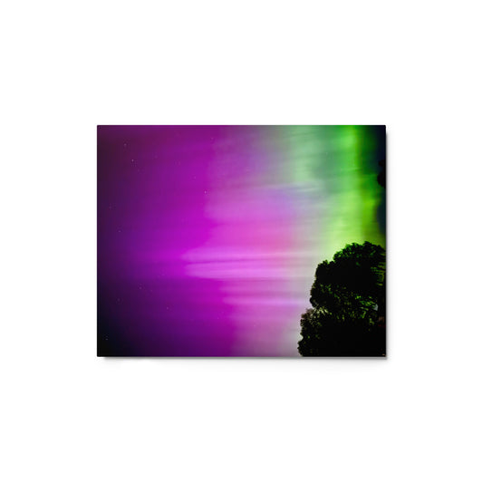 North West Aurora - Metal prints