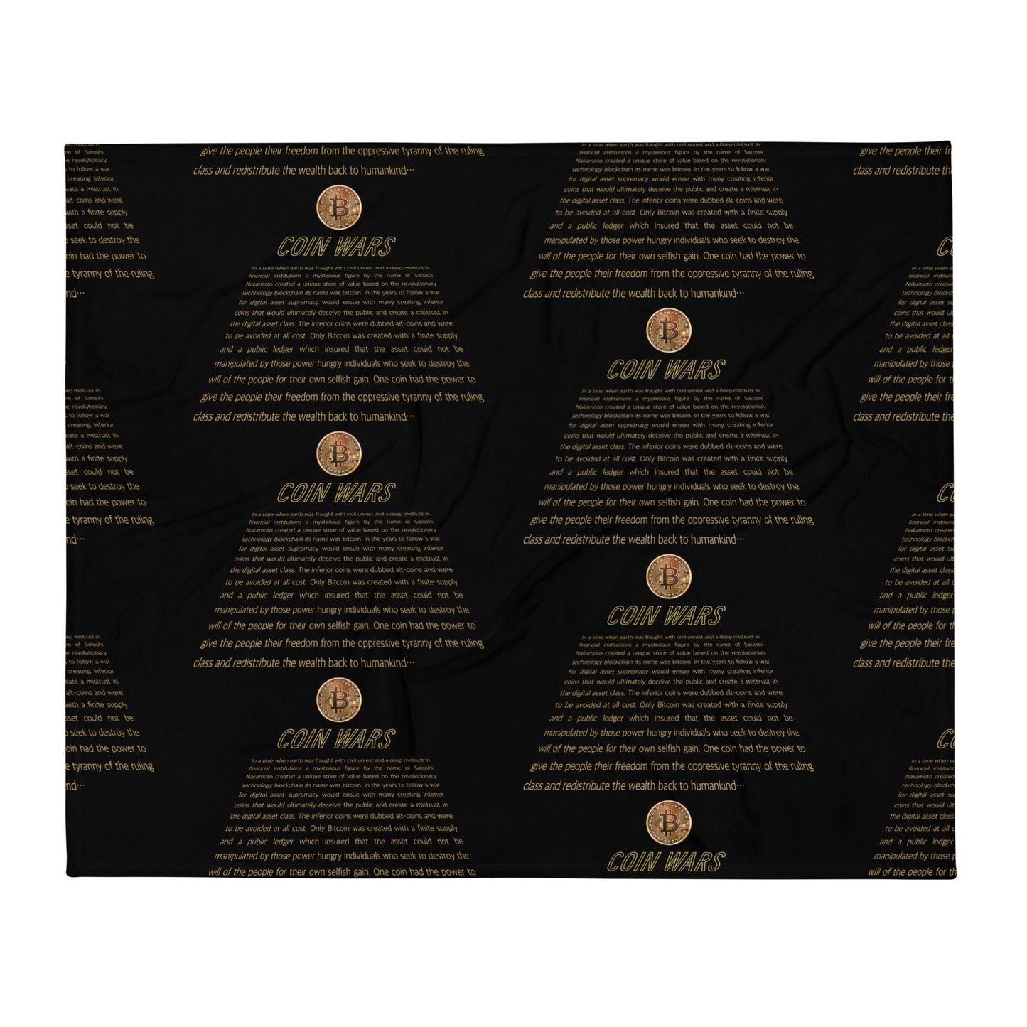 Coin Wars - Throw Blanket