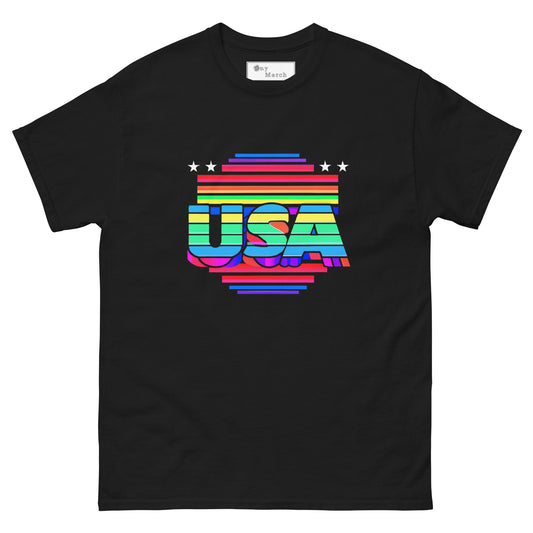 Retro Arcade Style USA - Unisex classic tee