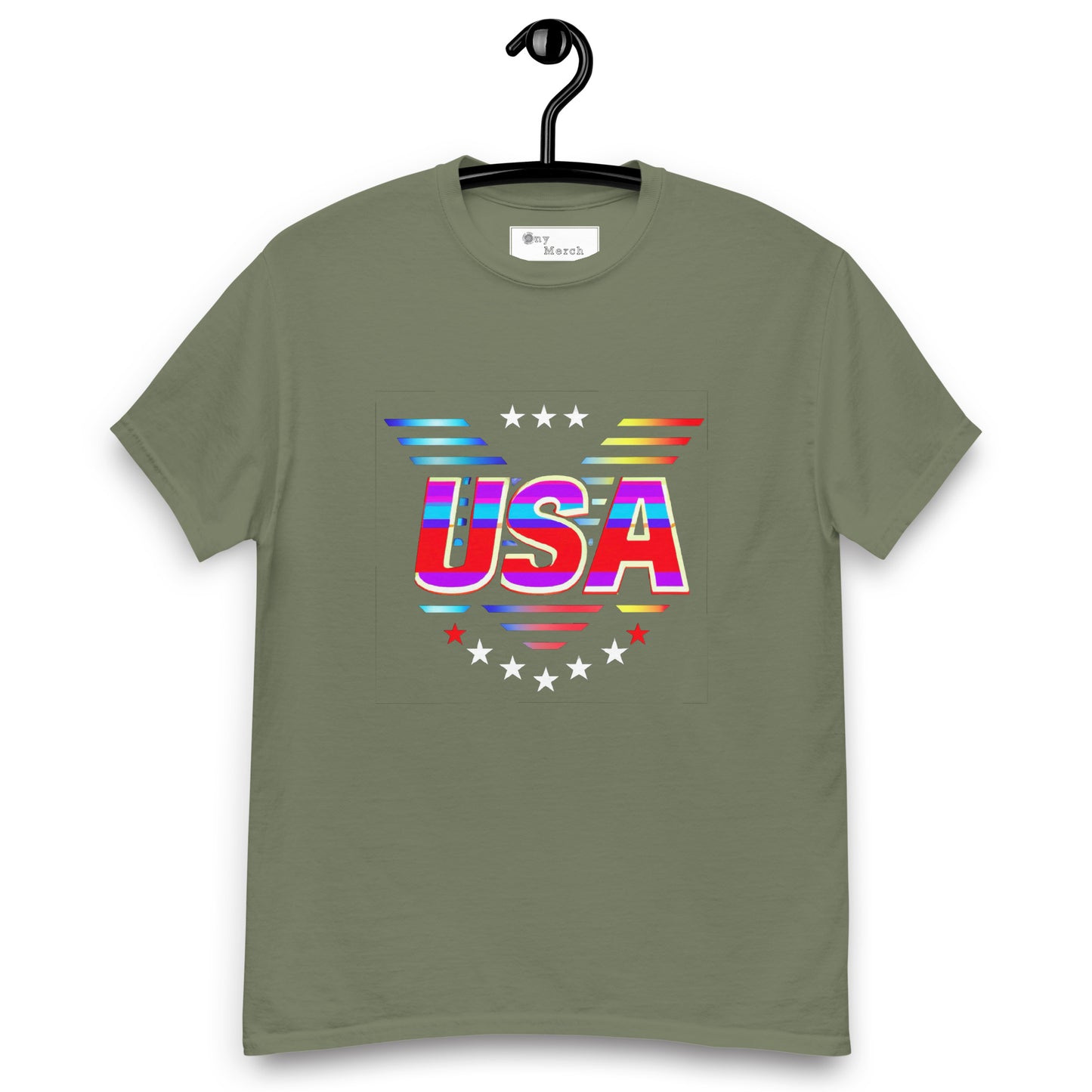 Retro USA Veteran Stars - Unisex classic tee