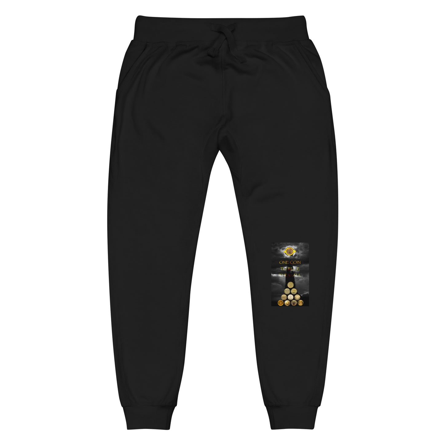 One coin to rule them all - Unisex fleece sweatpants