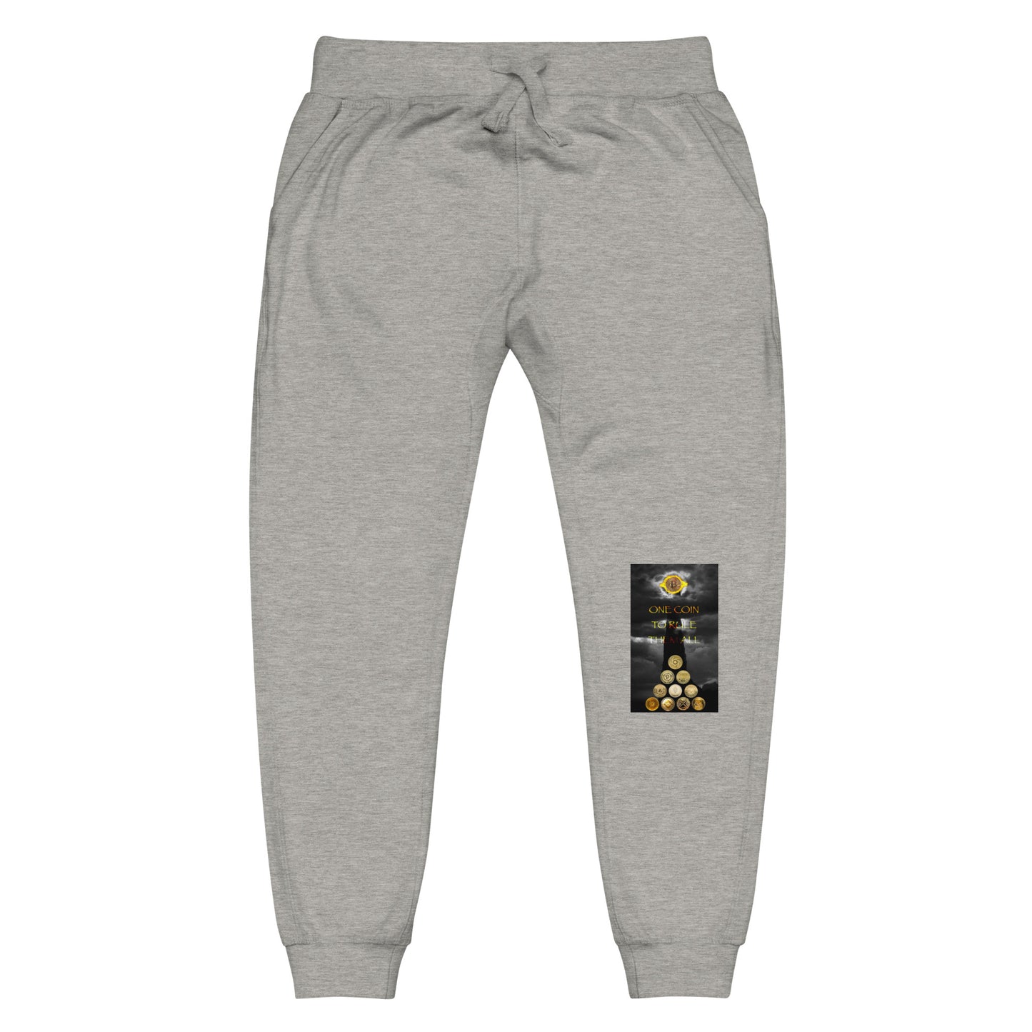 One coin to rule them all - Unisex fleece sweatpants