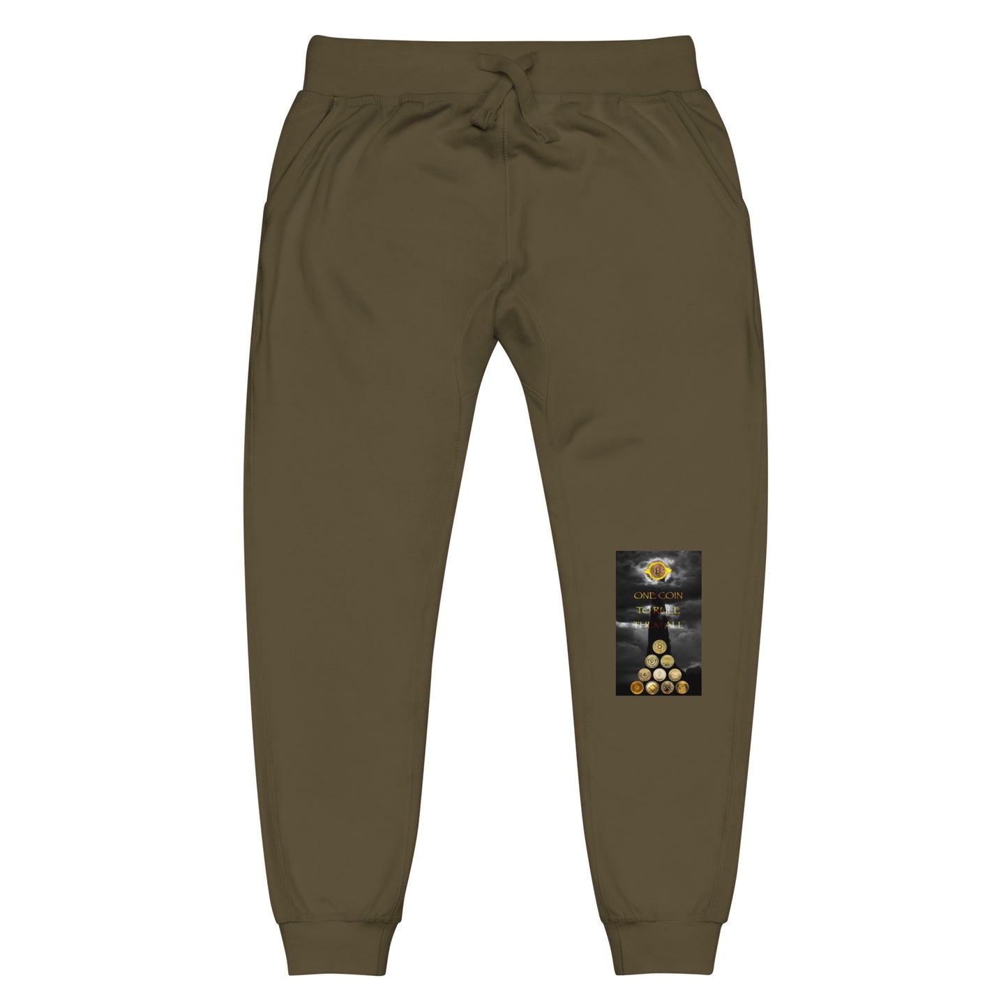 One coin to rule them all - Unisex fleece sweatpants