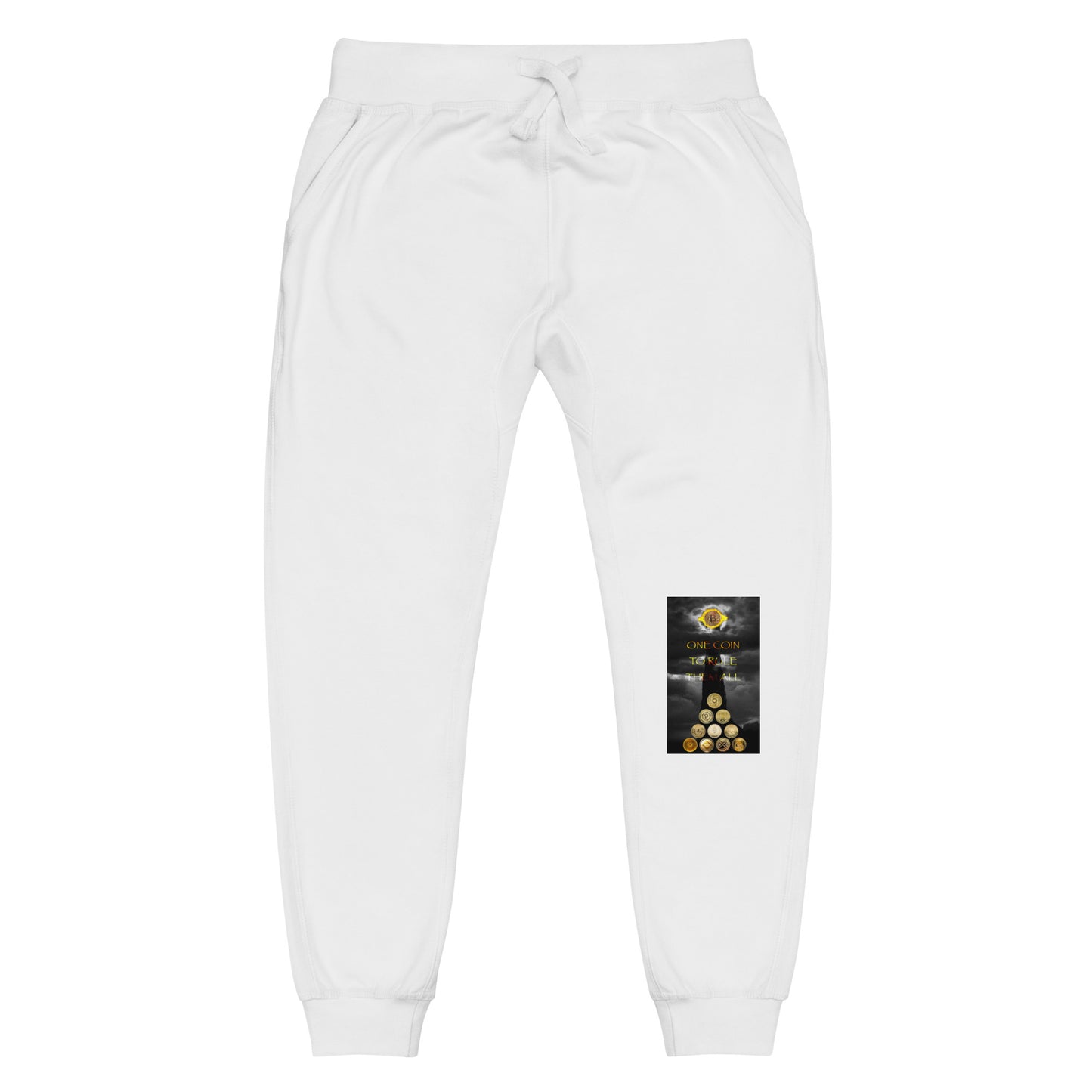 One coin to rule them all - Unisex fleece sweatpants
