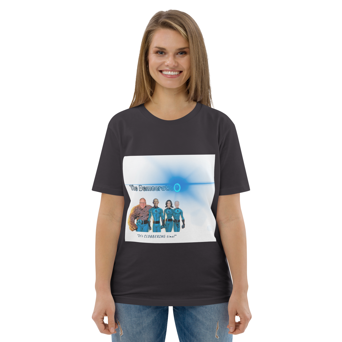 The Democratic 4 - Unisex organic cotton t-shirt