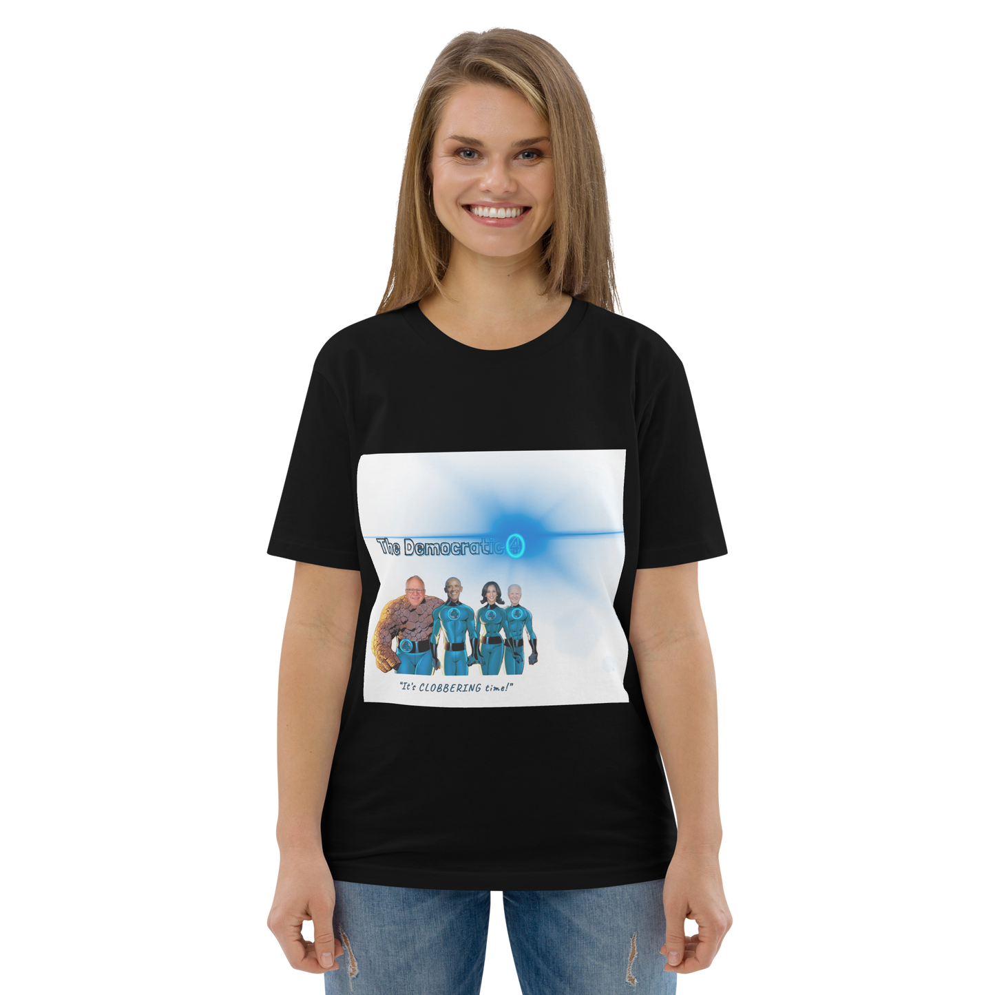 The Democratic 4 - Unisex organic cotton t-shirt