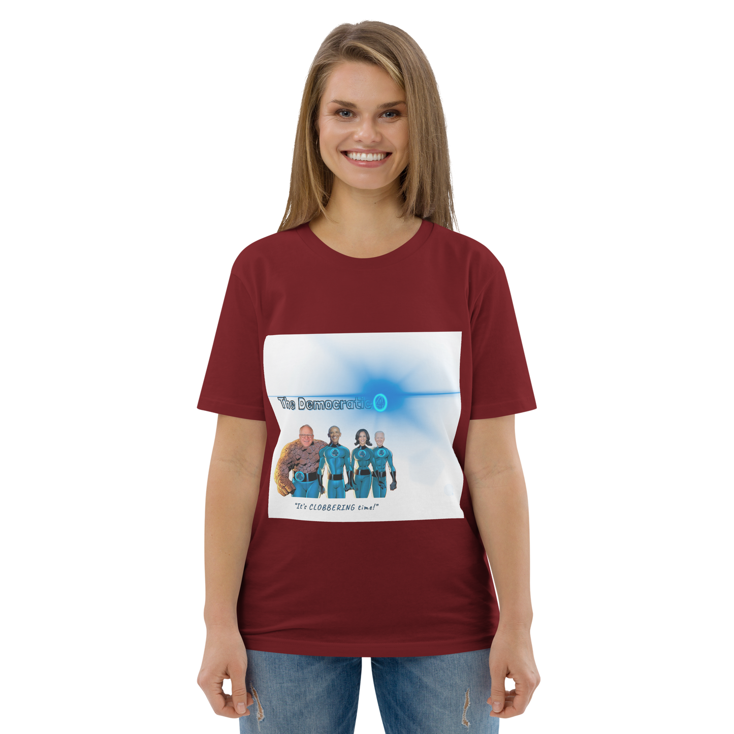 The Democratic 4 - Unisex organic cotton t-shirt