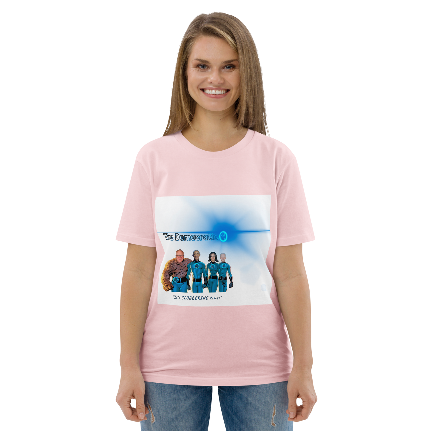 The Democratic 4 - Unisex organic cotton t-shirt