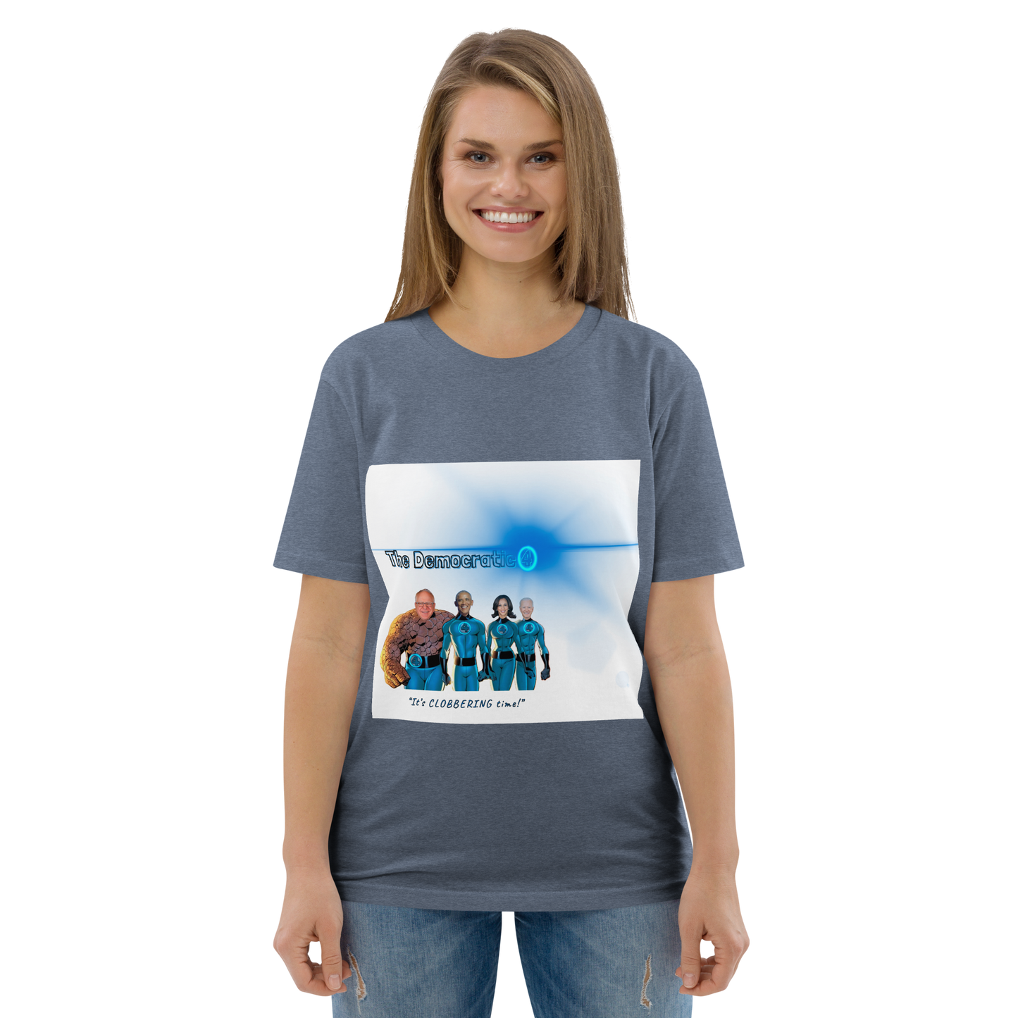 The Democratic 4 - Unisex organic cotton t-shirt