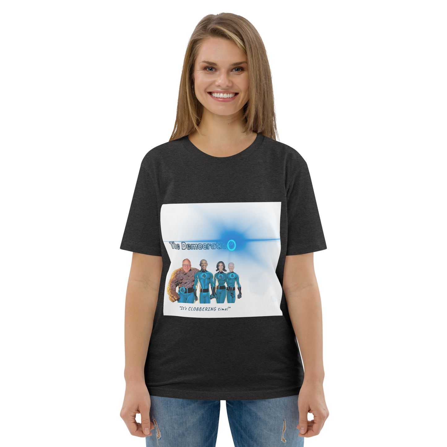 The Democratic 4 - Unisex organic cotton t-shirt