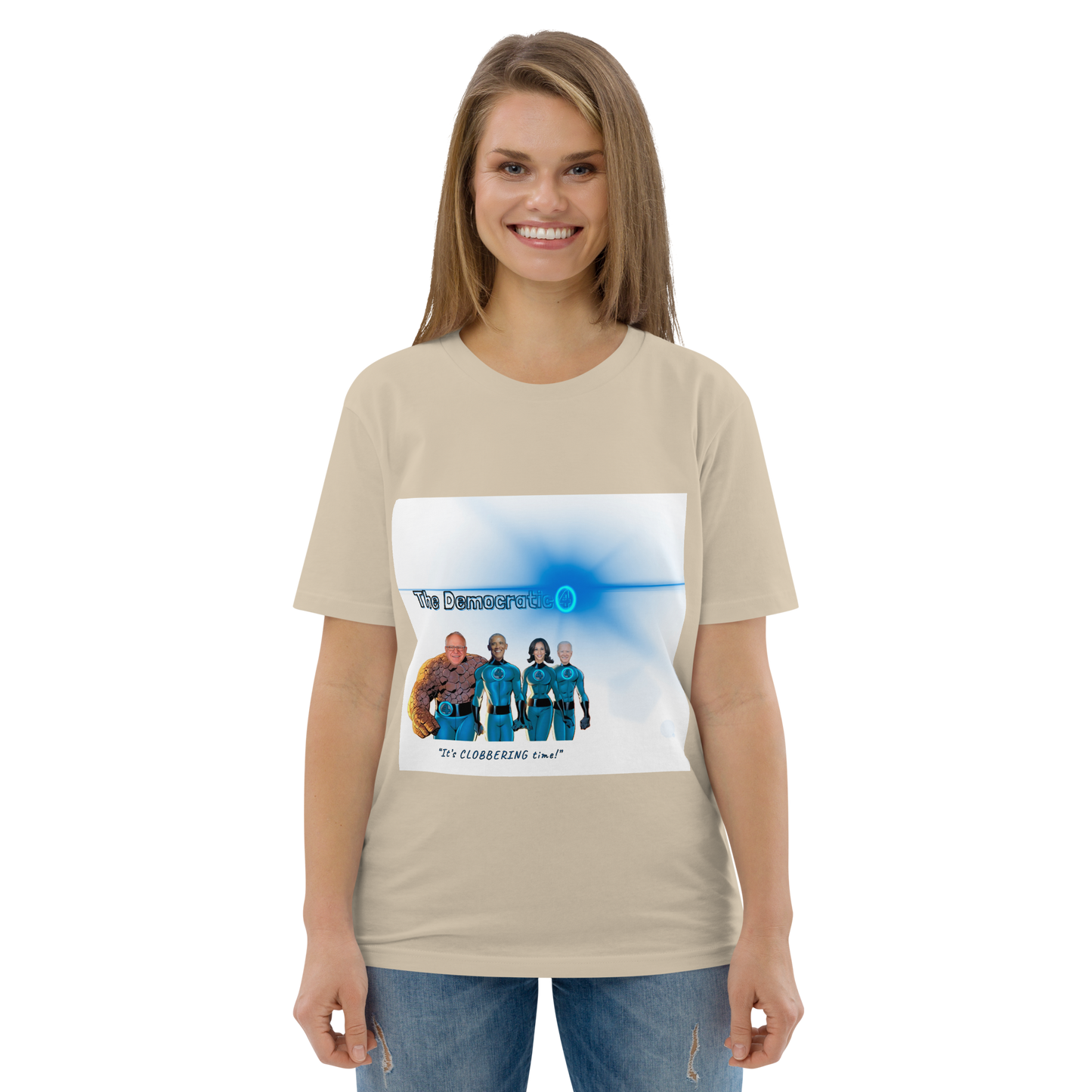 The Democratic 4 - Unisex organic cotton t-shirt