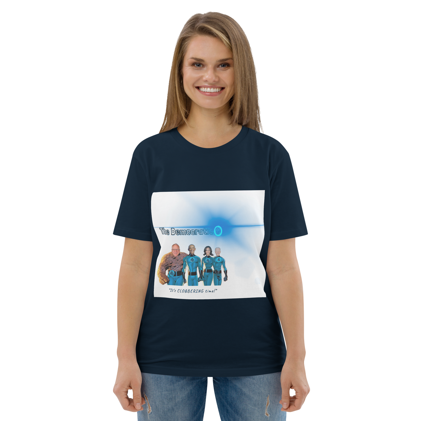 The Democratic 4 - Unisex organic cotton t-shirt